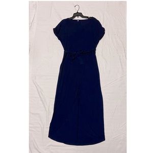 Navy Midi Dress